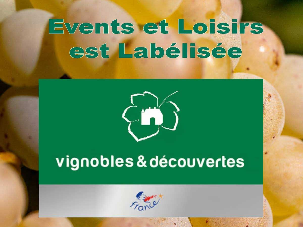 Label Vignoble et decouverte