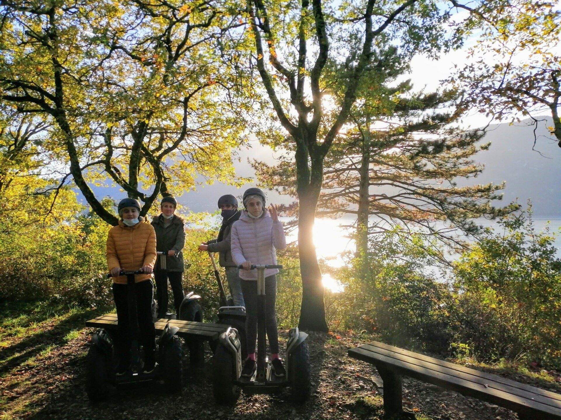 Rivera des Alpes détente Segway