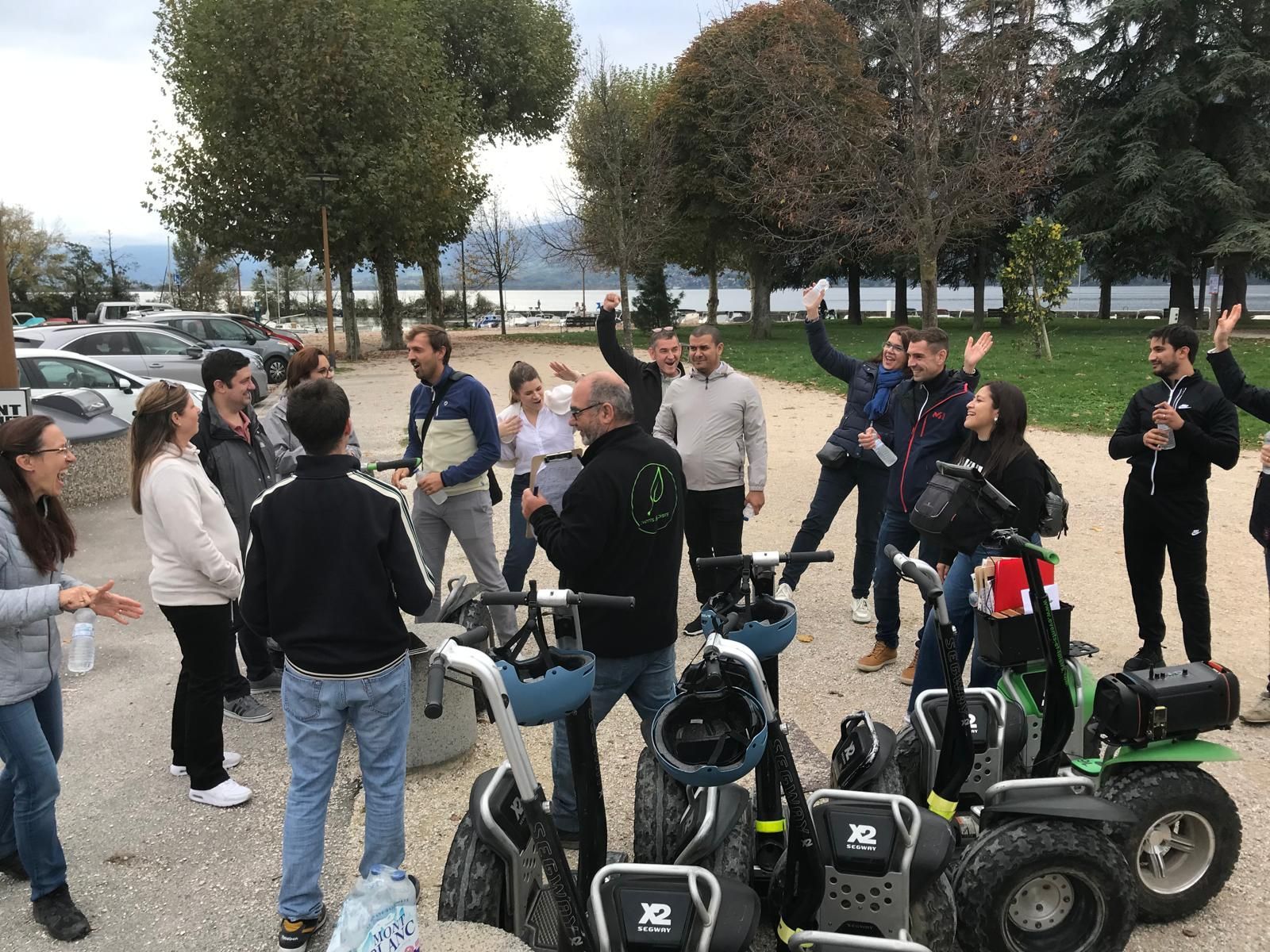 Seminaire-Teambuilding-segway en Savoie et isère