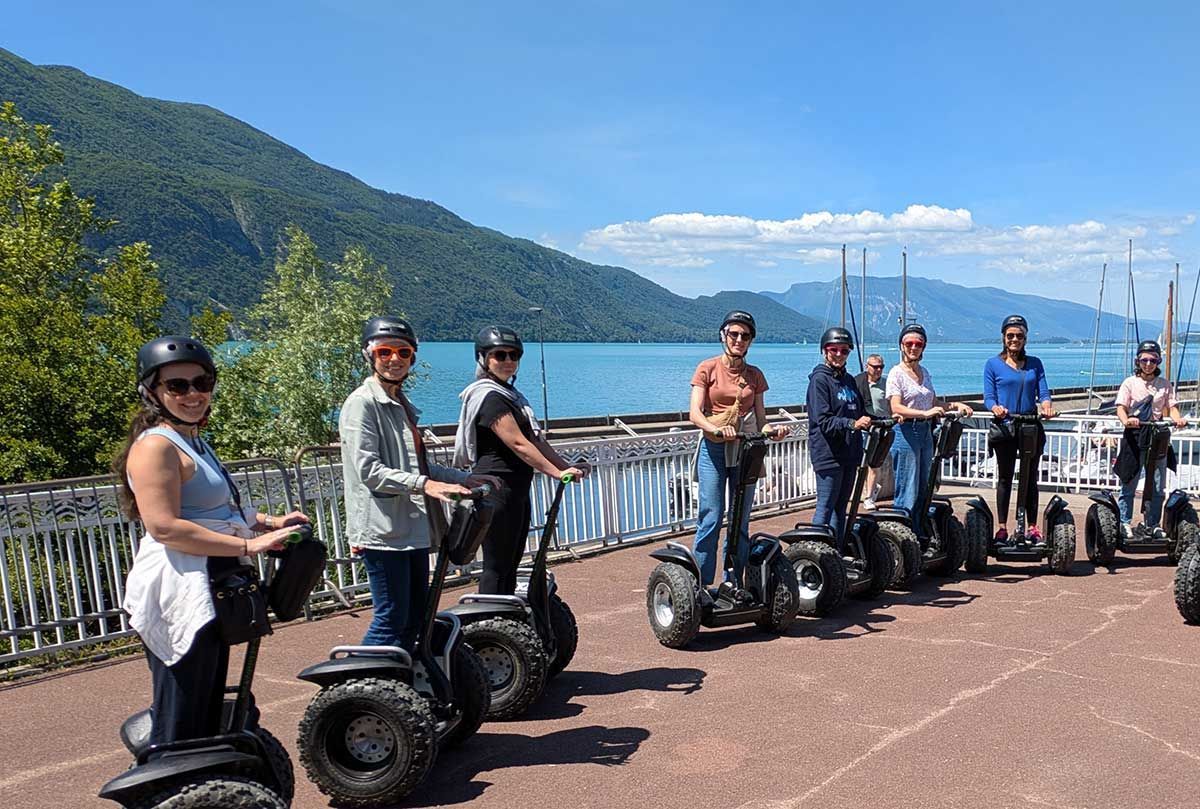 Activité groupe à Aix les Bains