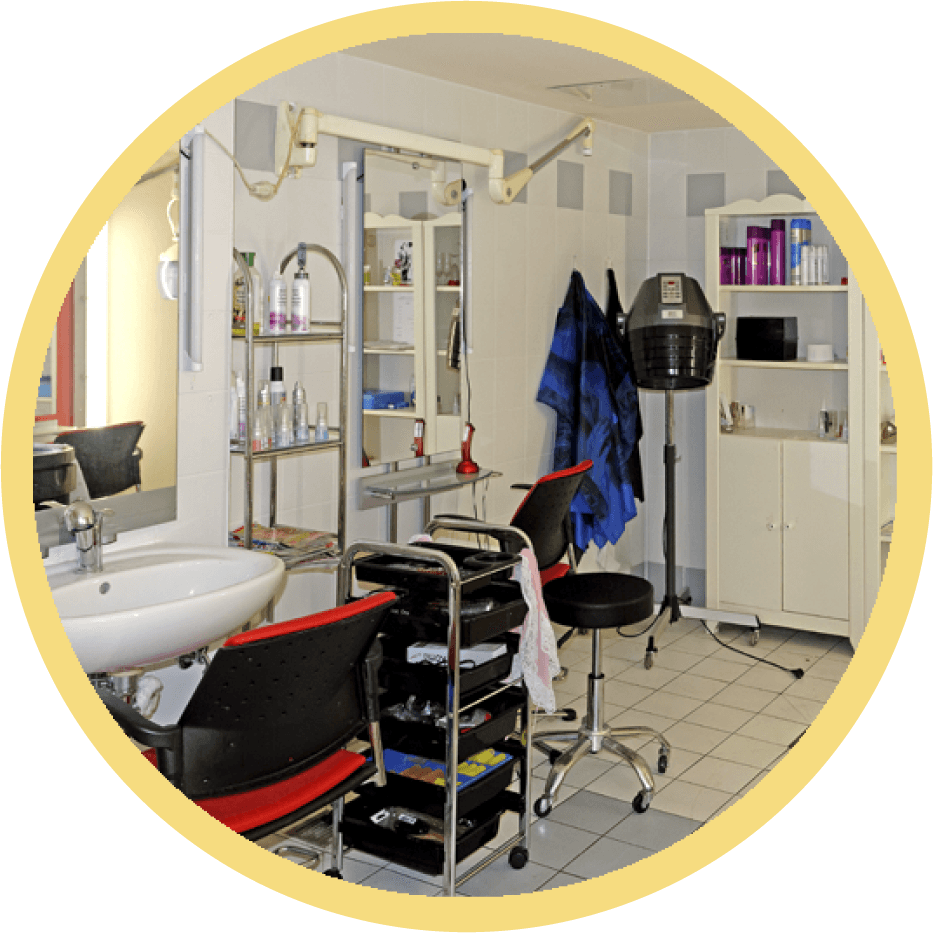 Bild des Friseurraumes Bild des Friseurraumes