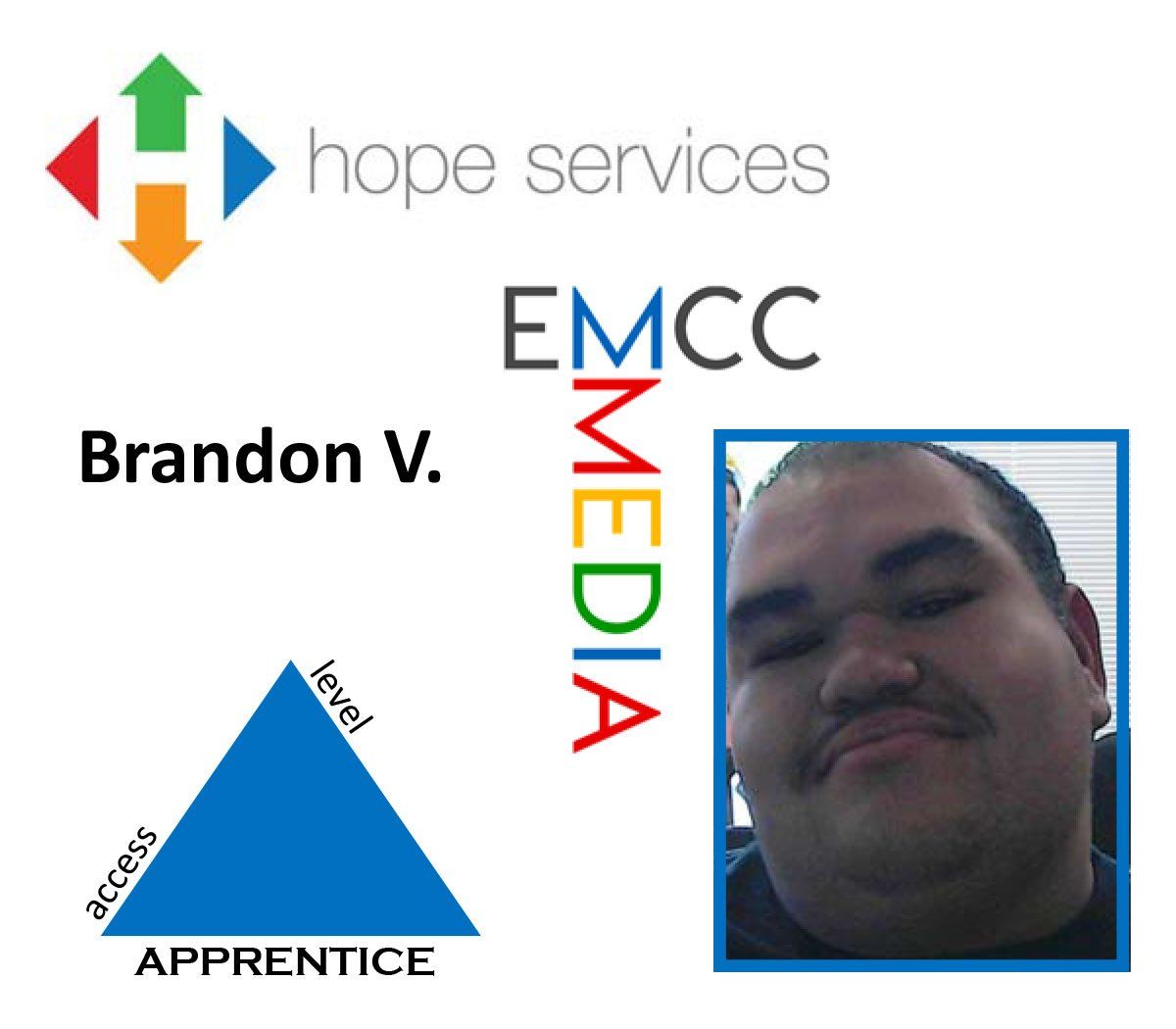 Apprentice Media Badge Brandon