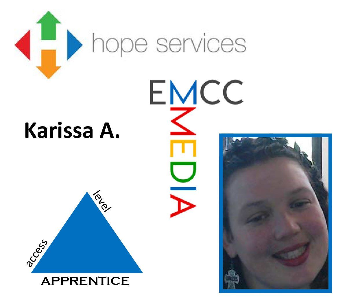 Apprentice Media Badge Karissa