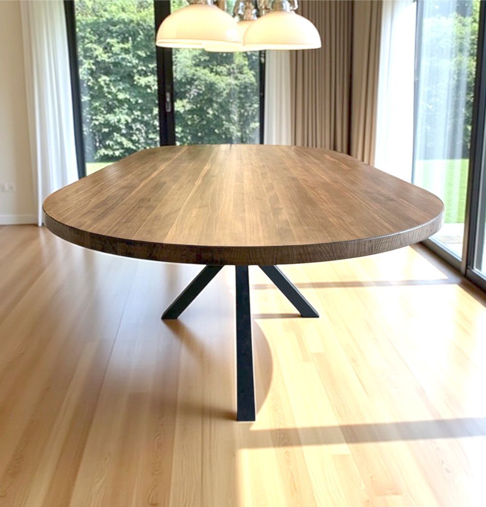 Mesa de comedor de madera 025