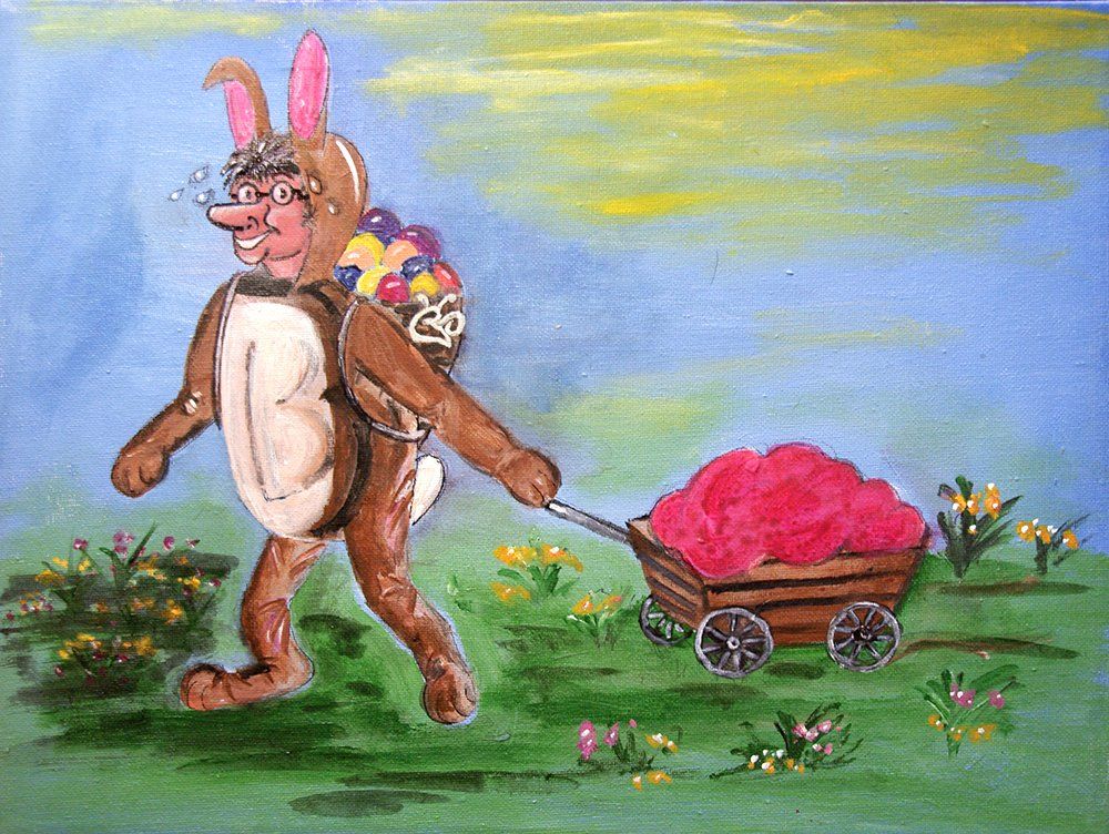 Viel Arbeit zum Osterfest