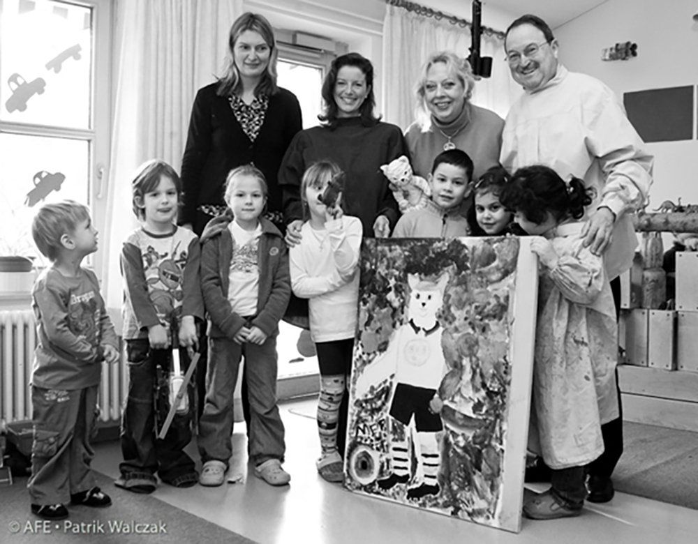Kindermalprojekt Nr. 4, 2009 (Foto: P. Walczak)