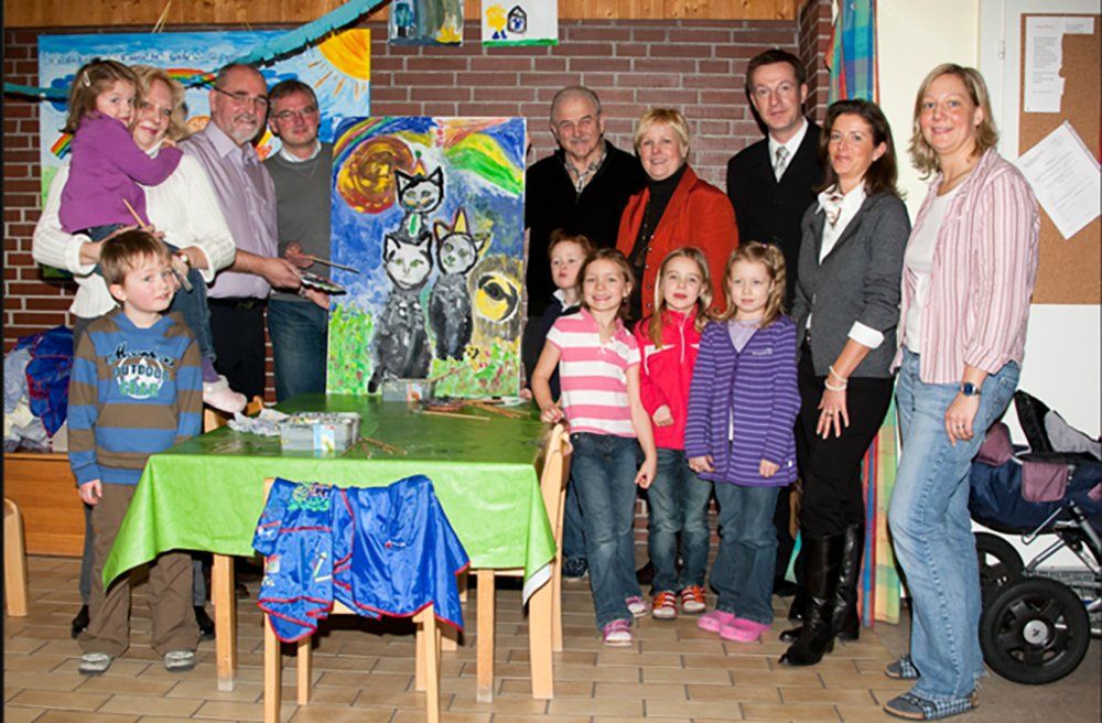 Kindermalprojekt Nr. 4, 2010 (Foto: P. Walczak)
