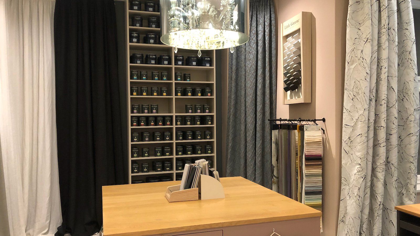 Little Greene bei Ryke Design im Laden Little Greene bei Ryke Design im Laden