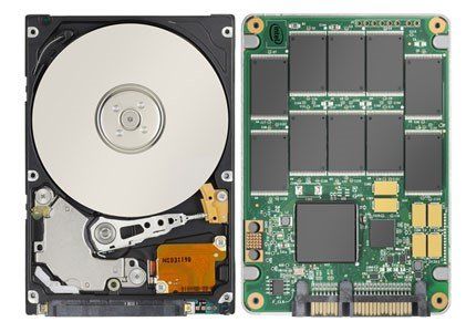 Comparison between a HDD and a SSD Hard Disk & Solid State Drive comparison