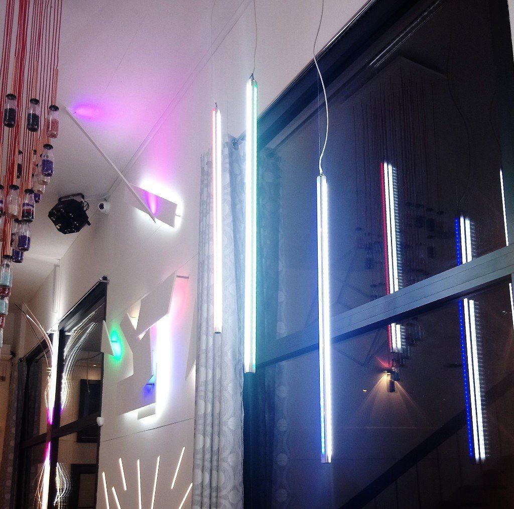 suspente barre de led DLS SPIRIT lustre barre tige led annecy