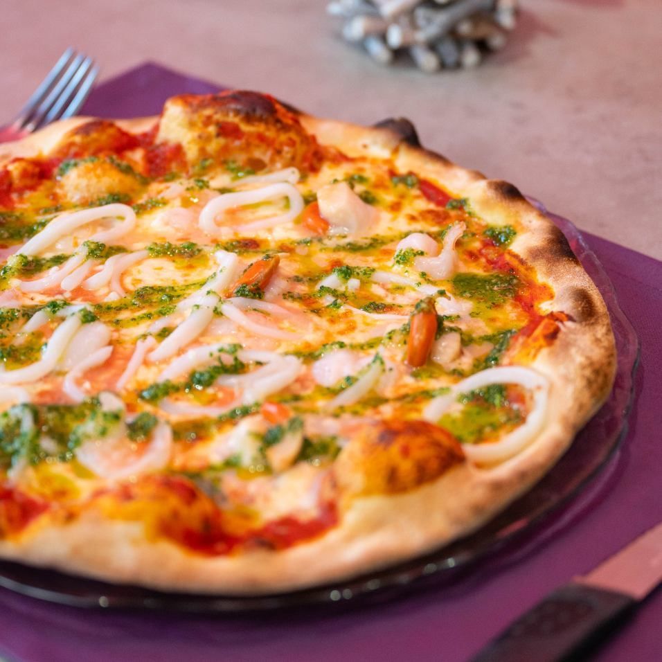 Pizza Sardaigna du restaurant italien Il Veneziano