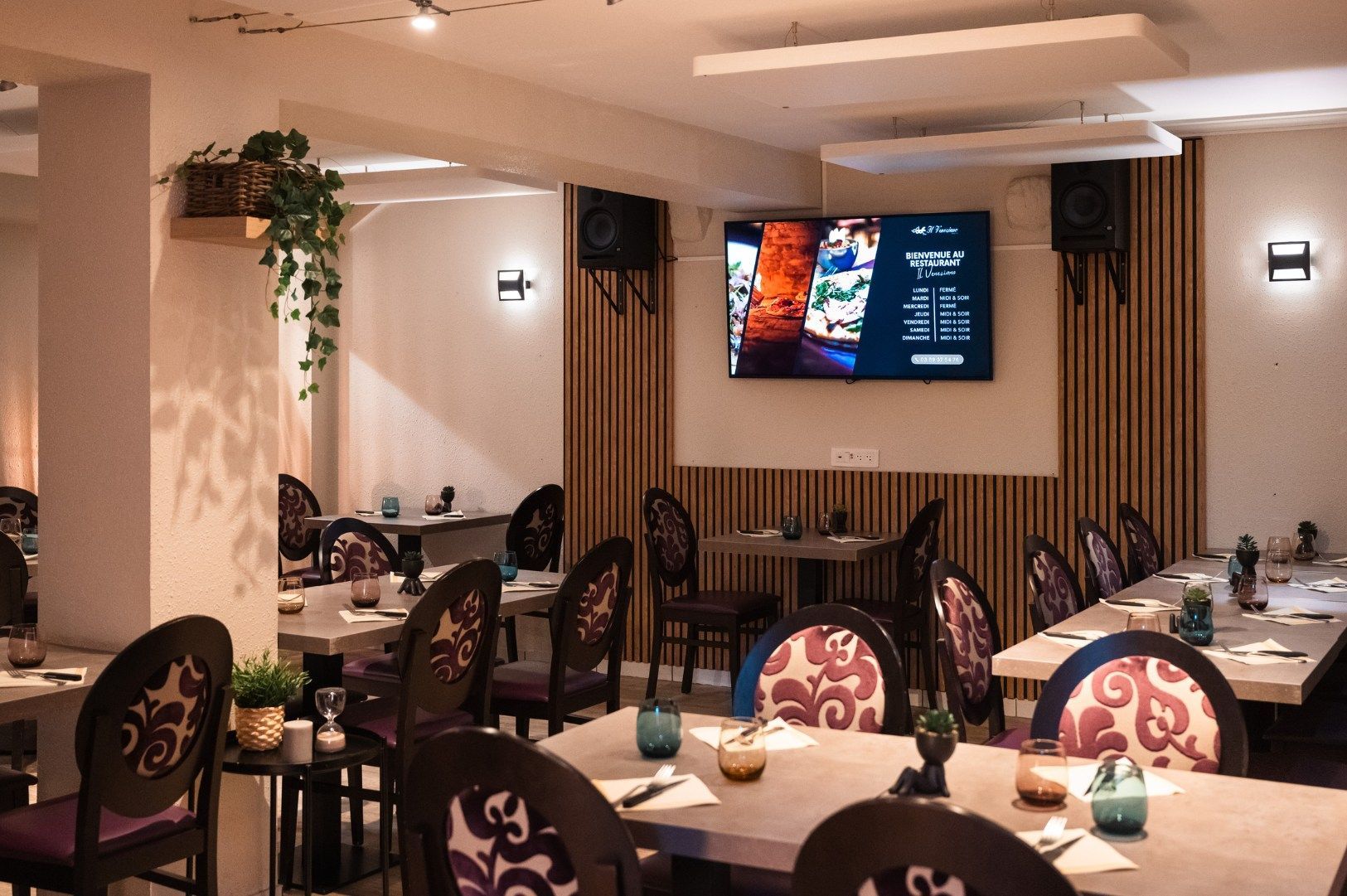 Salle du restaurant Il Veneziano