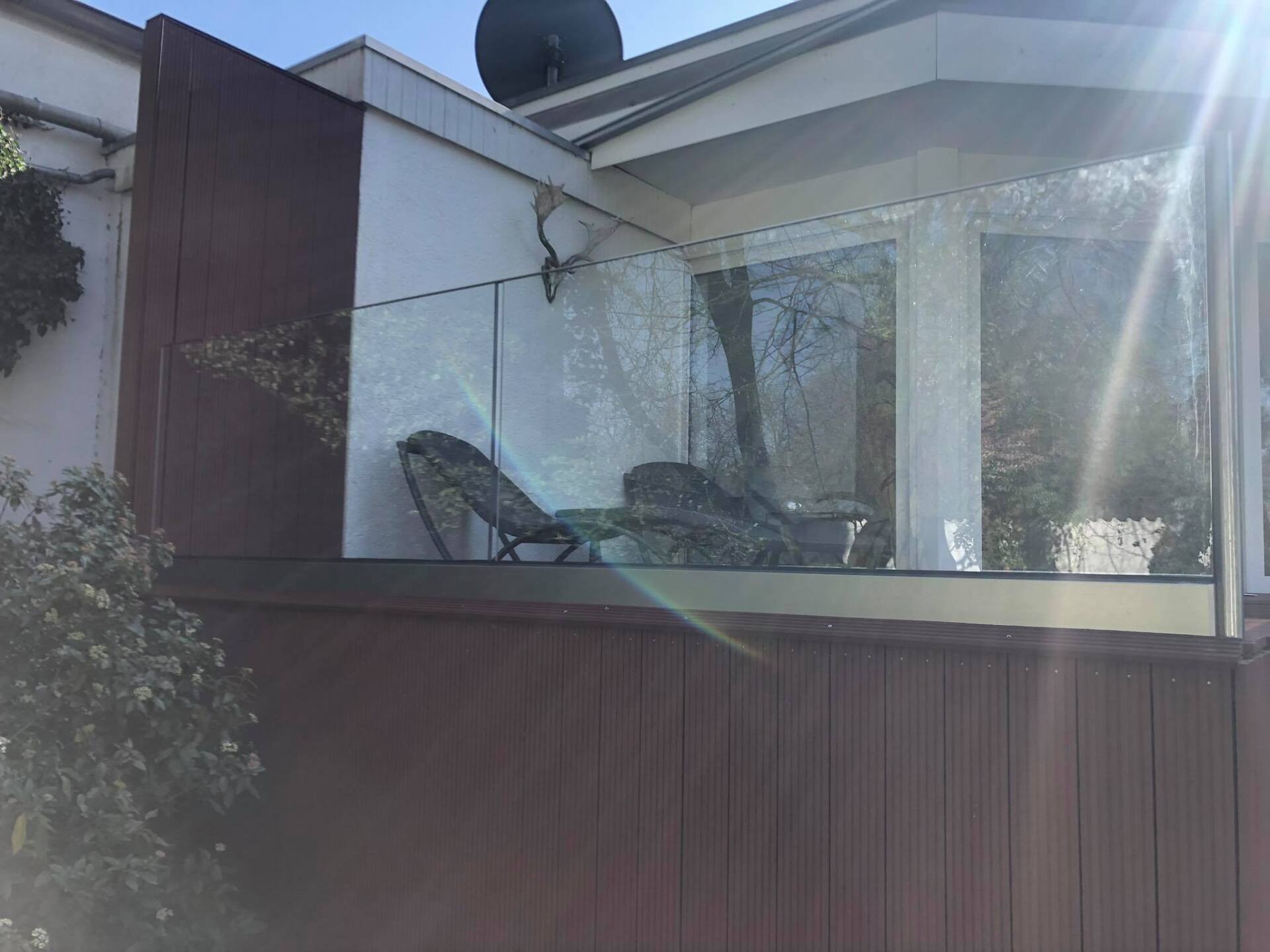 Absturzsicherung als Bodenmontage