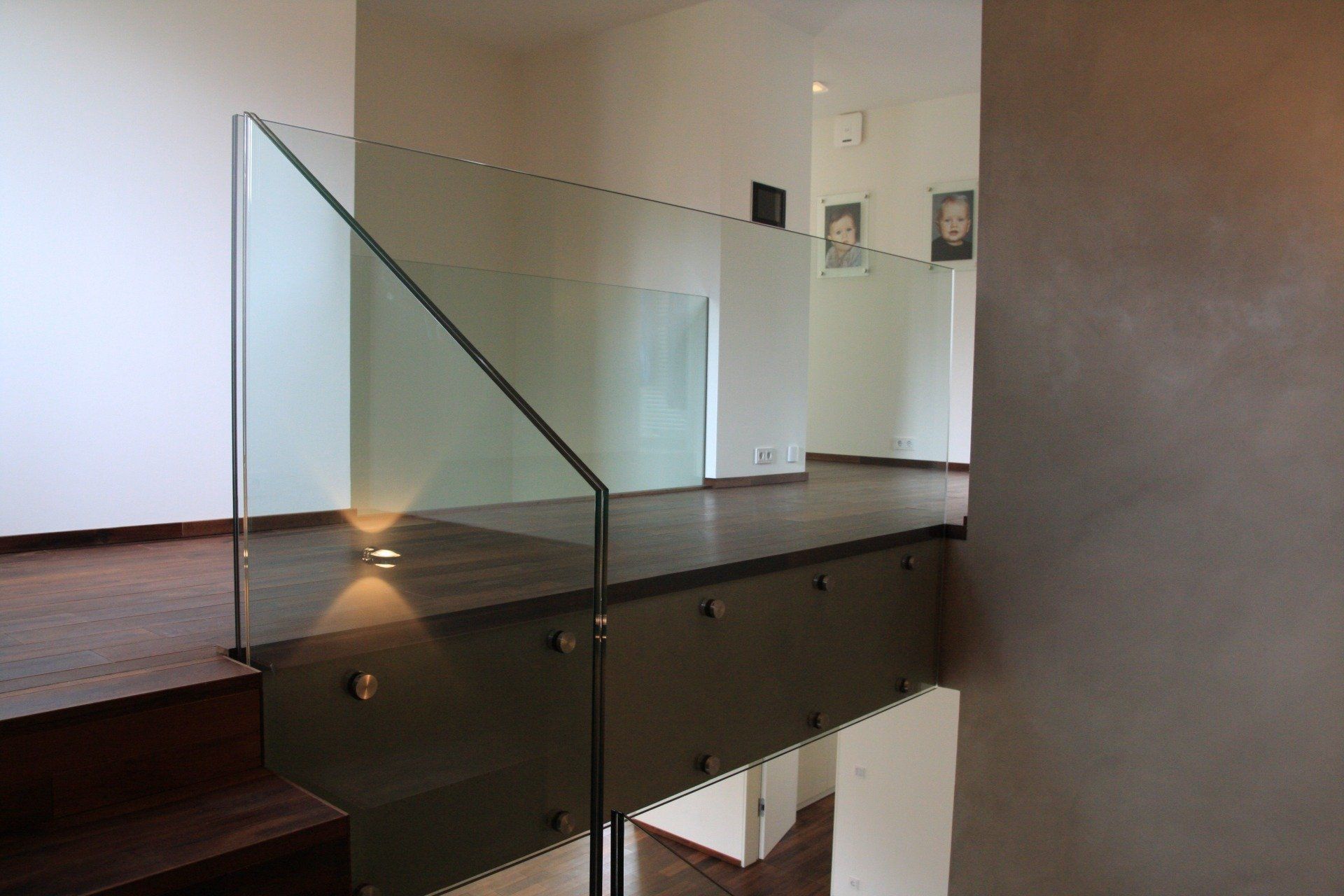 Kellerabgang Absturzsicherung mit Punkthaltern