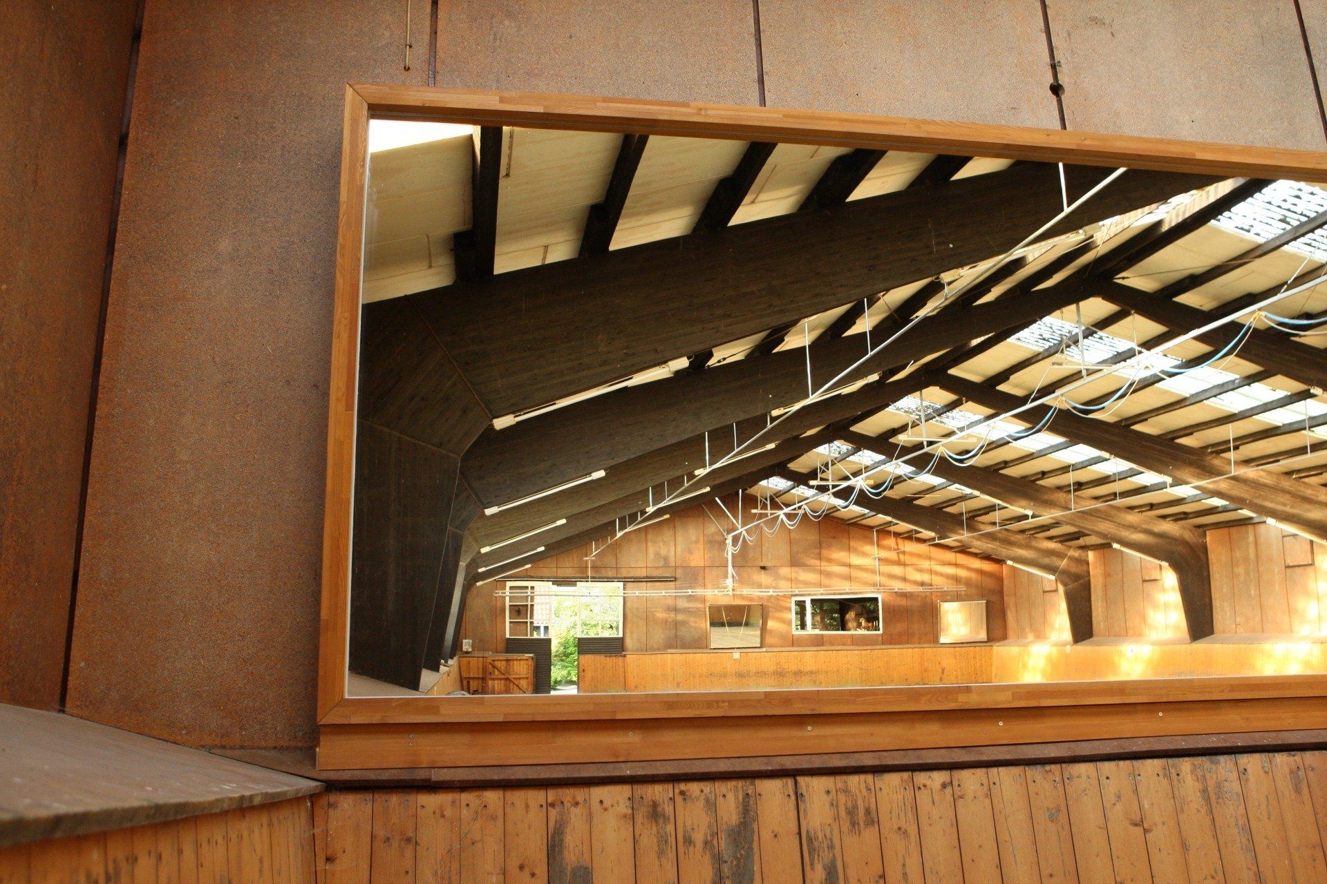 Reithallenspiegel 20m breit