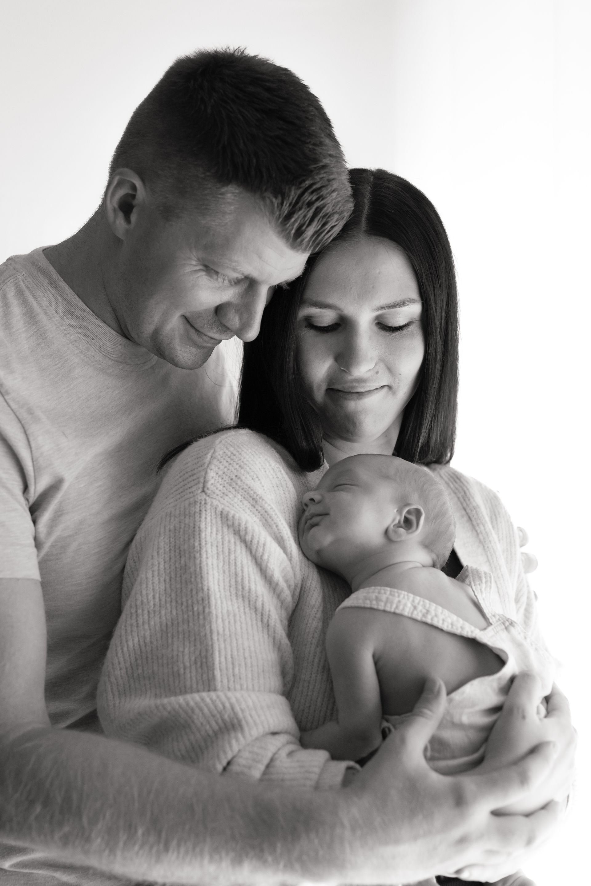 Newbornfotografie Eltern und Baby