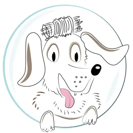 Logo mit Hund