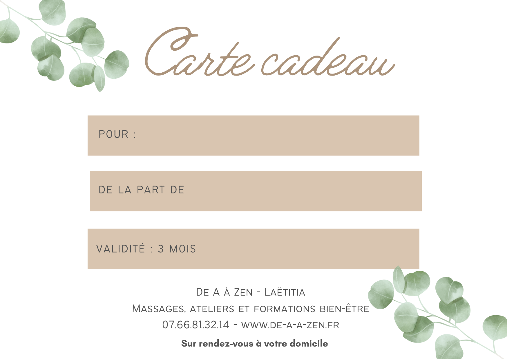 Carte cadeau