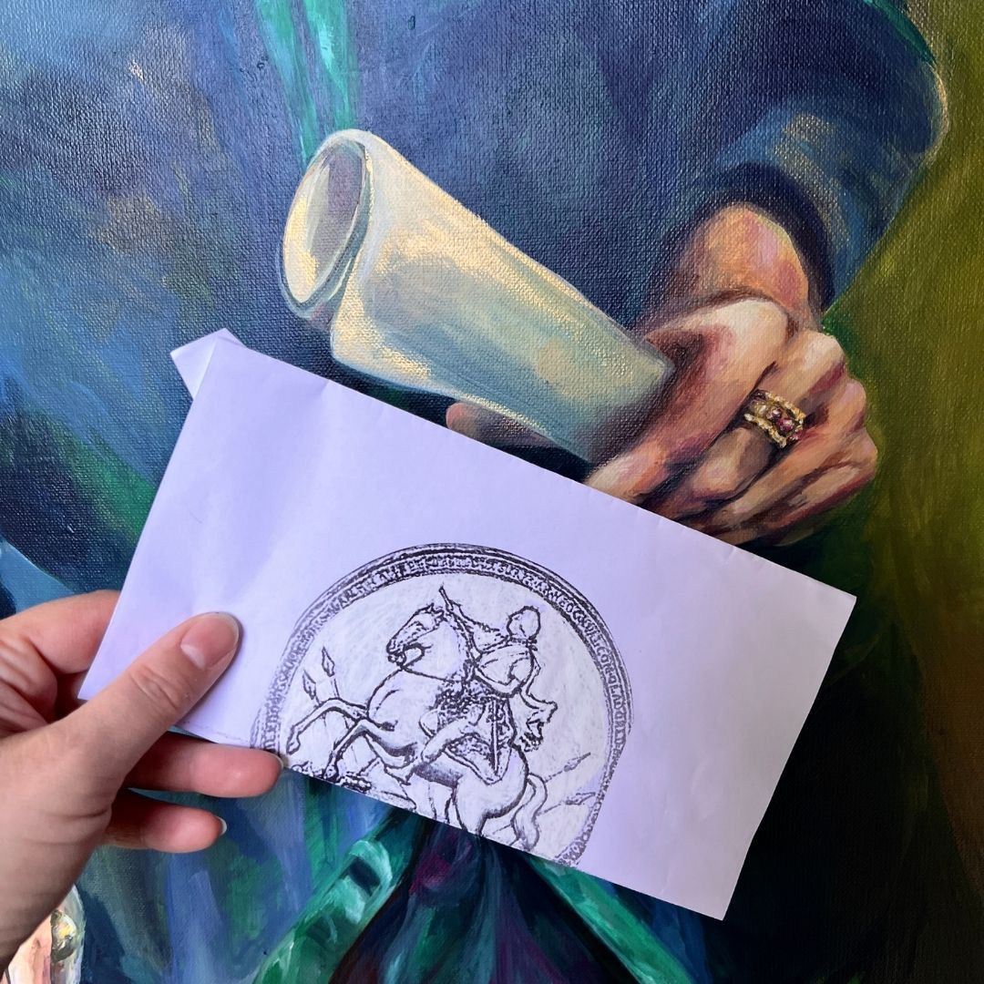 Das königliche Siegel vom Alten Fritz