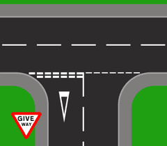 give way junction
