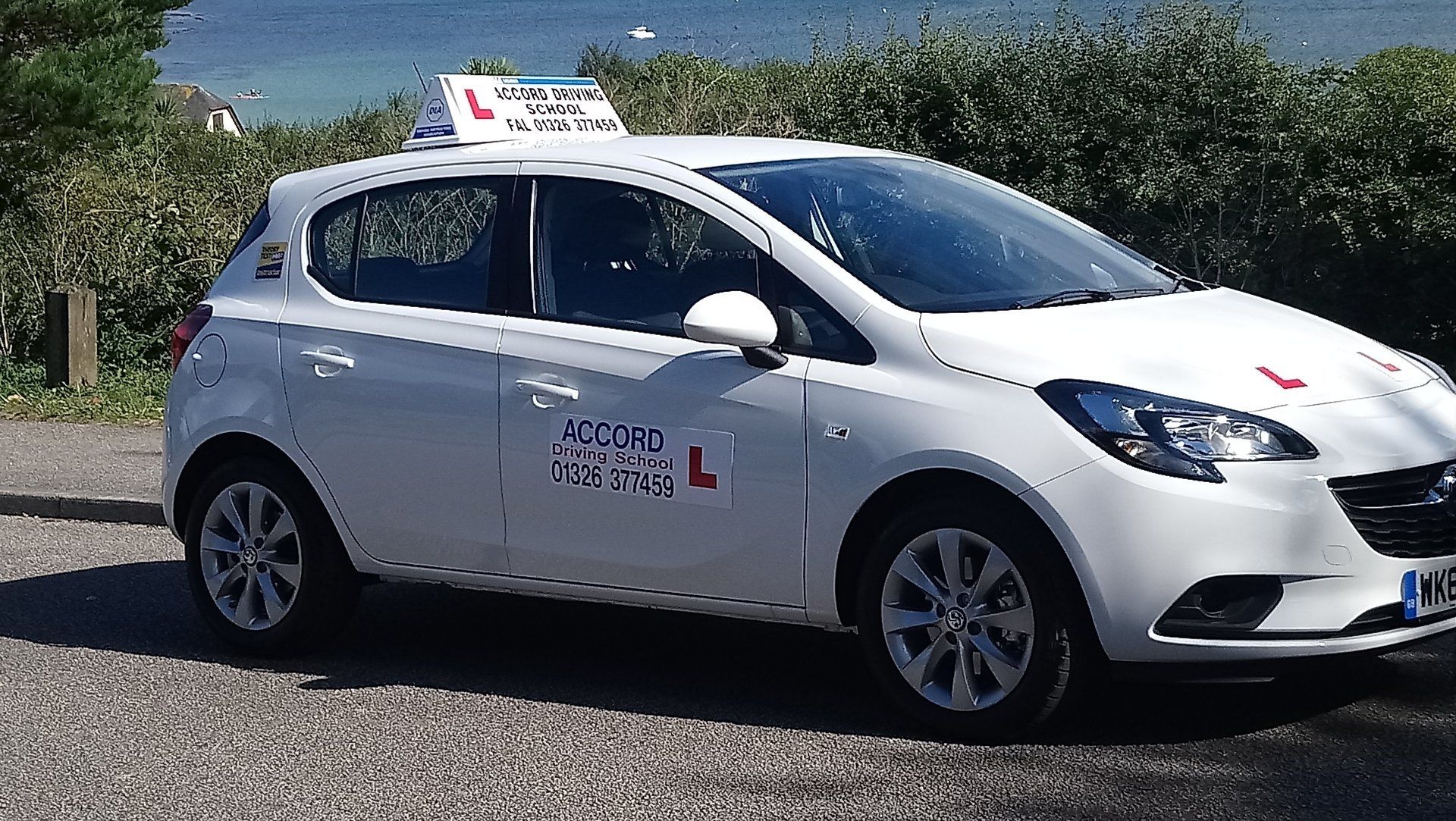Tony's Car Tonys car used for driving lessons in Falmouth