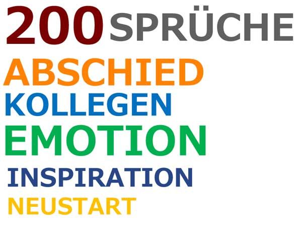 150 Sprüche zum Abschied für Kollegen Jobwechsel oder Rente