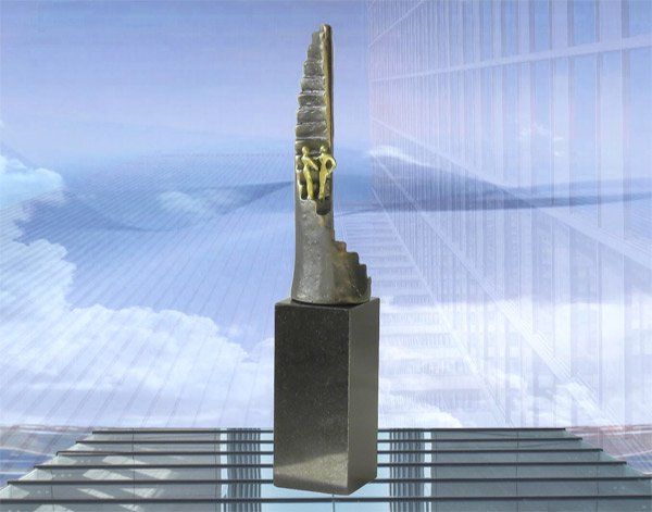 Skulptur für Kunden Erfolg