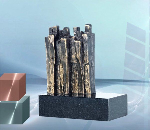 Skulptur zum Geburtstag Kollege Gemeinsam sind wir stark