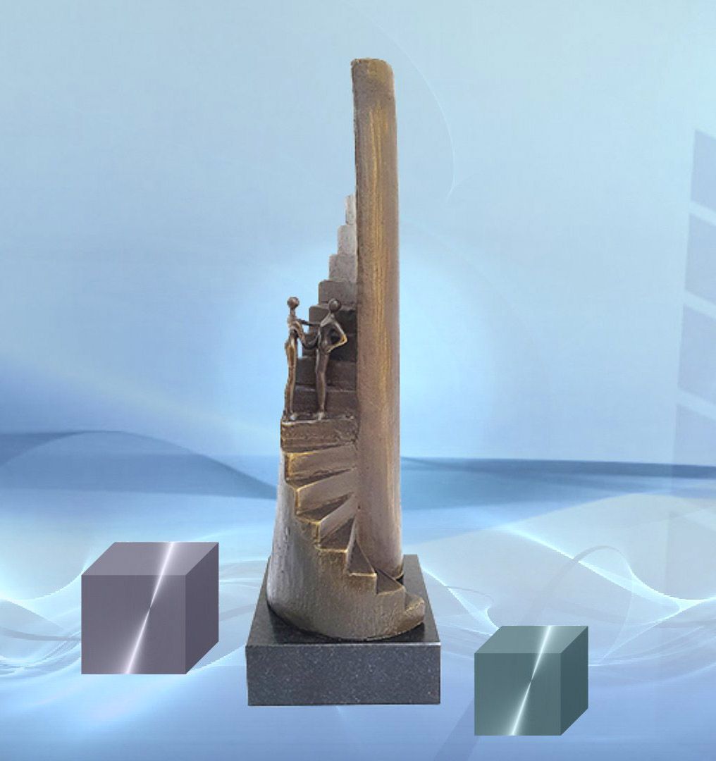 Geschenk zur Firmenübernahme Skulptur Erfolg