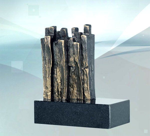 Skulptur zum Abschied Kollege Gemeinsam sind wir stark