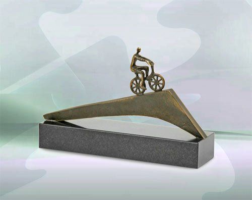 Skulptur Geschenke Arbeitskollegen Der Weg ist das Ziel