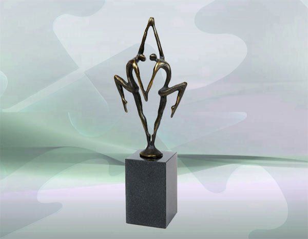 Skulptur Geschenke Arbeitskollegen Konstruktiv