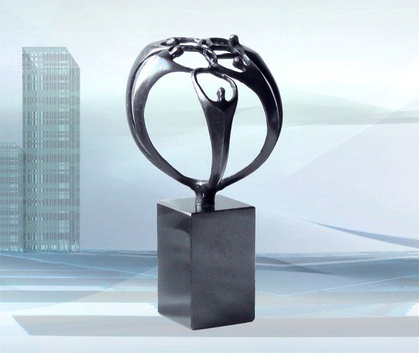 Skulptur Geschenk Vorstand Geschäftsführer Der Zusammenhalt