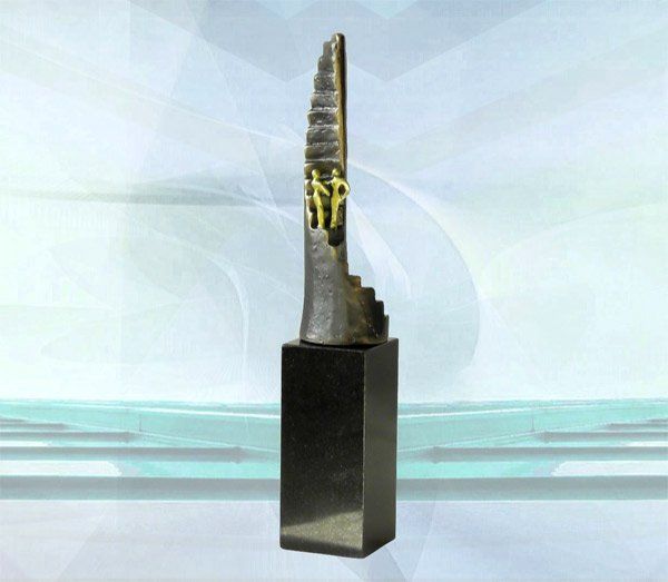 Skulptur für Geschäftspartner Erfolg