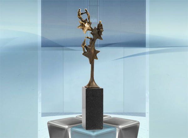 Skulptur Mitarbeiter Geschenke Für den besten Teameinsatz