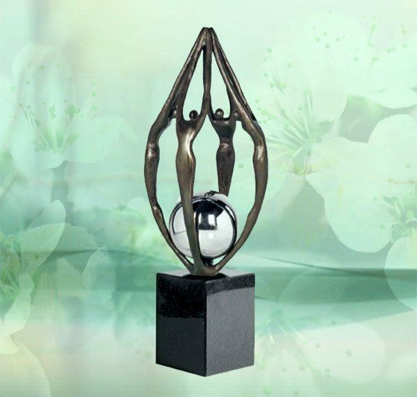 Skulptur zu Weihnachten Kunden Zusammenarbeit auf hohem Niveau