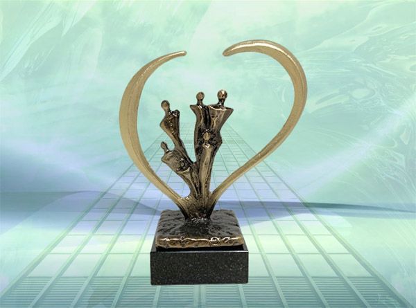 Skulptur Arbeitskollegen Geschenke Danke für den gemeinsamen Einsatz