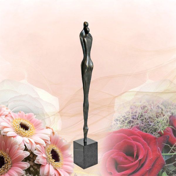 Geschenk Hochzeit Arbeitskollegen Skulptur Eng beieinander