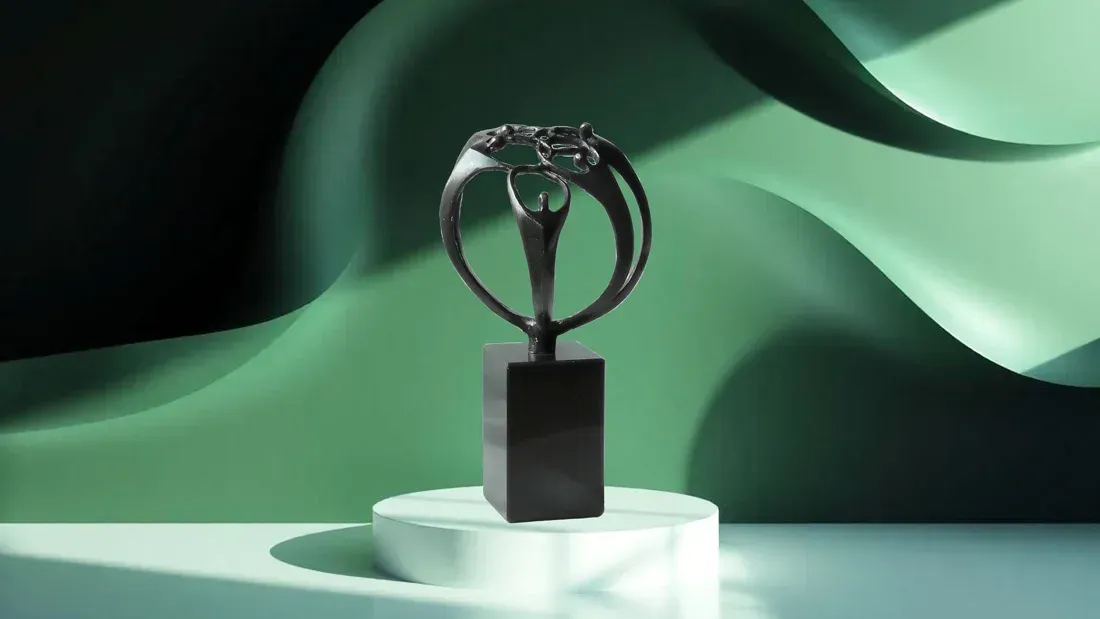 Geschenke zum FirmenjubilÀum Bronzeskulpturen Zusammenhalt