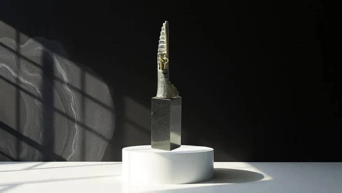 Geschenke zum FirmenjubilÀum Bronzeskulptur Erfolg