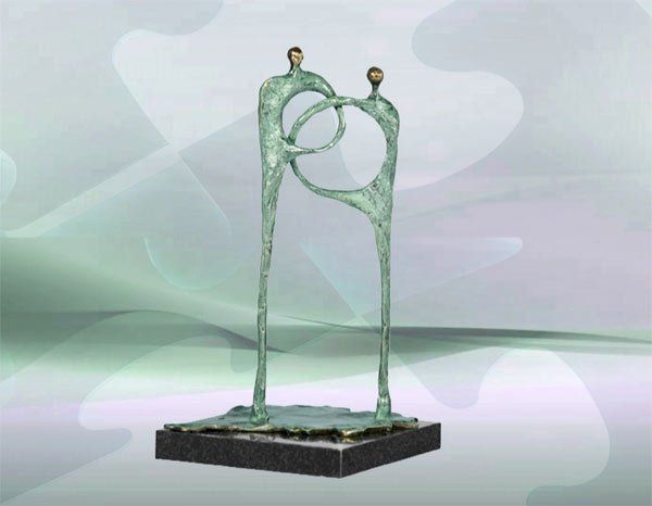 Skulptur Arbeitskollegen Geschenke Top 18 Skulptur Bindeglied im Team