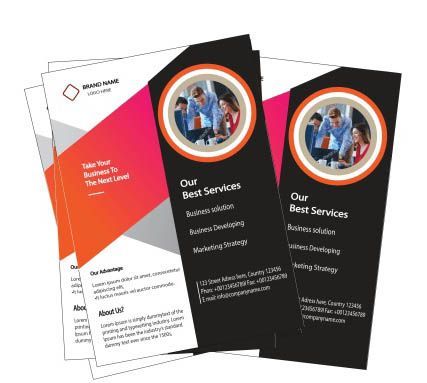 Individuelle Jubiläumsflyer