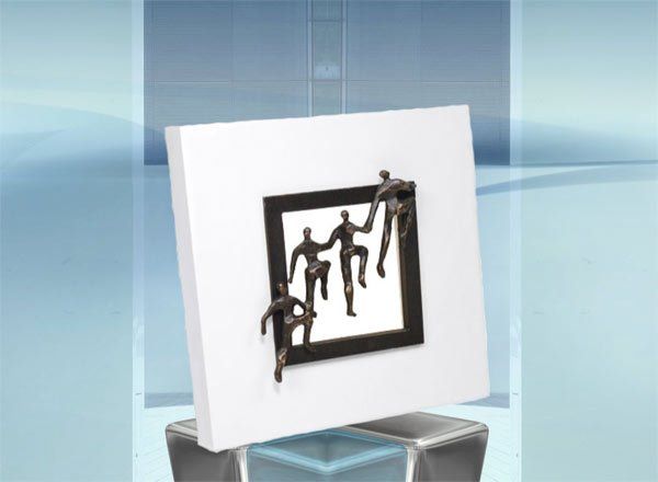Skulpturen Wanddeko Mitarbeiter Geschenke Top 3 Gemeinsam Unterwegs