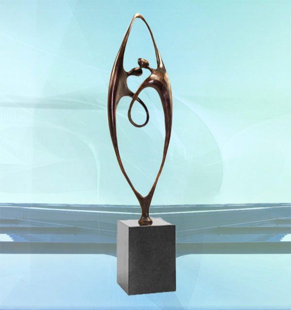 Skulptur zum Firmenjubiläum Höchste Qualität gross