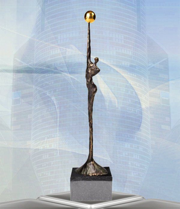 Skulptur zur Geschäftseröffnung Innovative Ideen