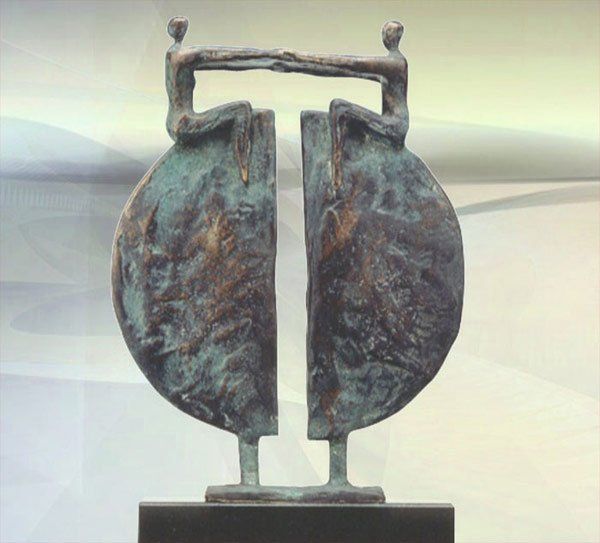 Skulptur zum Firmenjubiläum Neue Perspektiven