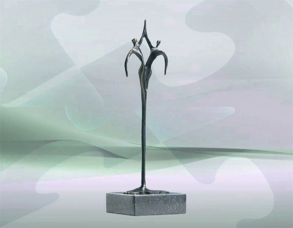 Geschenke Arbeitskollegen Skulptur Gemeinsam