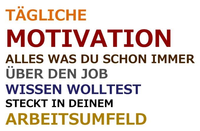 Motivation - den Weg zum inneren Motor lernen