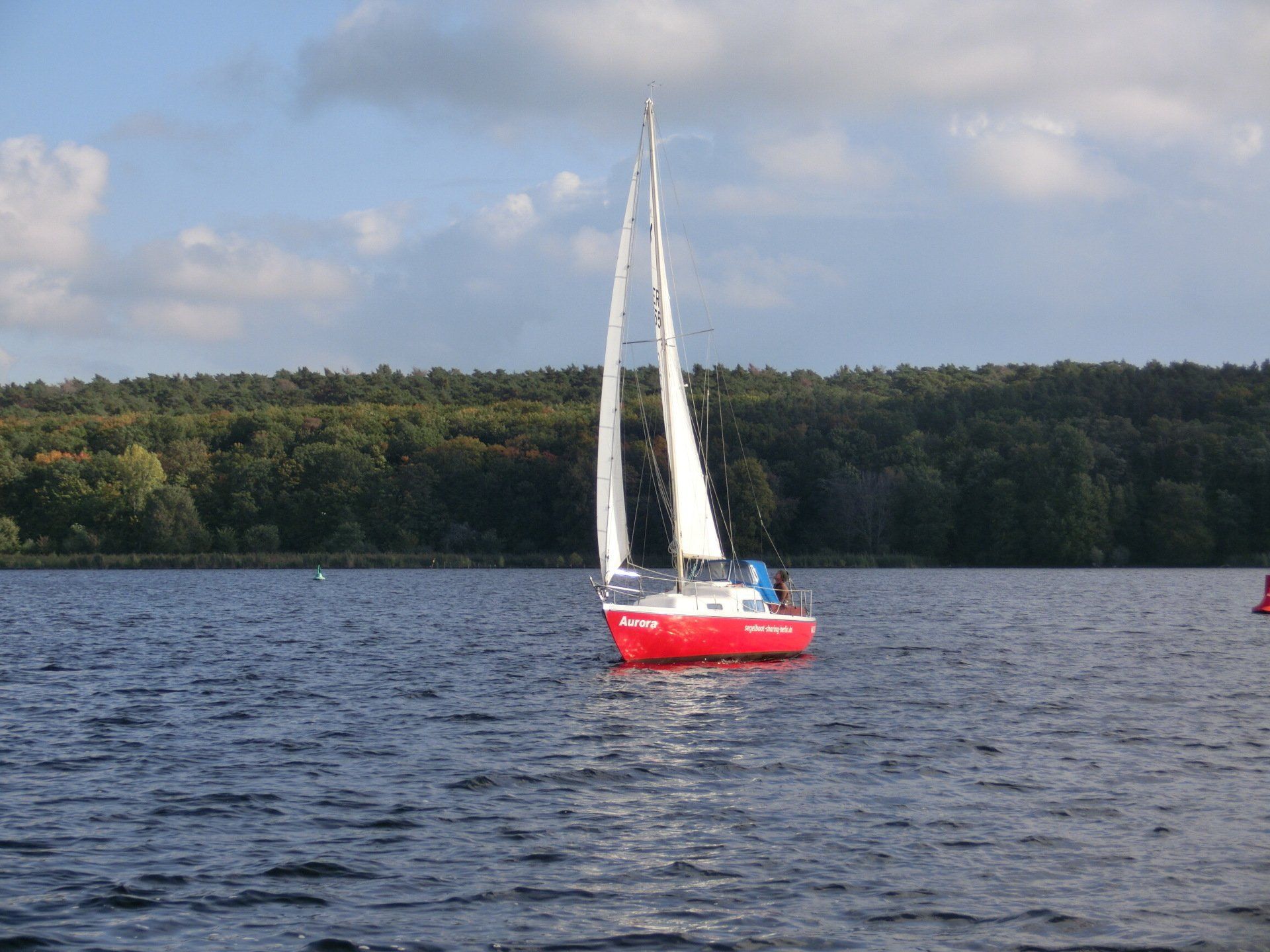 Boot für Sharing und Skippertraining