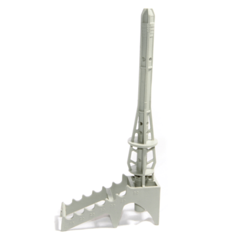 Rocket with 1 Way Steps